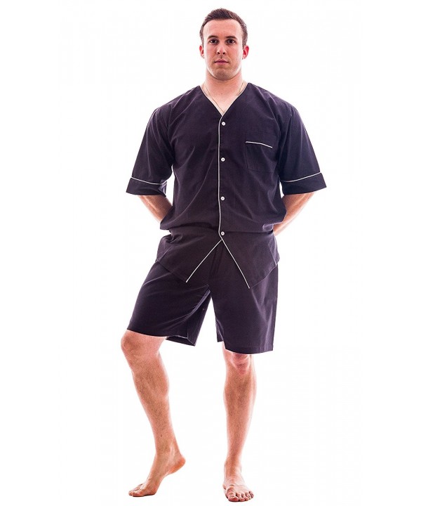 Up2date Fashion Woven Pajama ShortsXLargeCharcoal