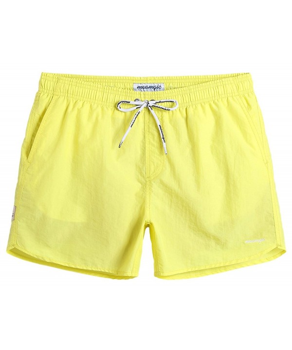 Mens Slim Fit Shorts Quick Dry Swim Trunks With Mesh Lining Male ...