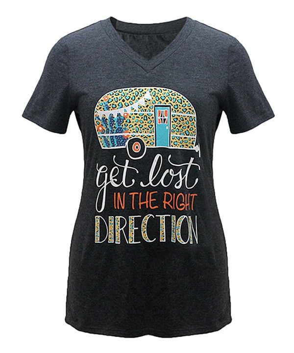 Womens Letter Print Right Direction