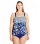 Maxine Hollywood Womens Tropical Swimsuit