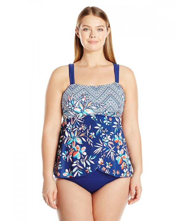 Maxine Hollywood Womens Tropical Swimsuit