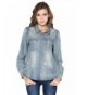 Little Smily Casual Chambray Roll up