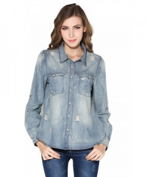 Little Smily Casual Chambray Roll up