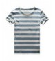 Zecmos Striped T Shirt Sleeve Stripes