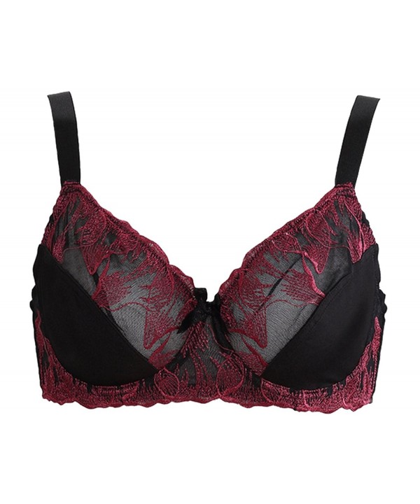 Arbag Women Embroidery w010001bra Black 85C 38C