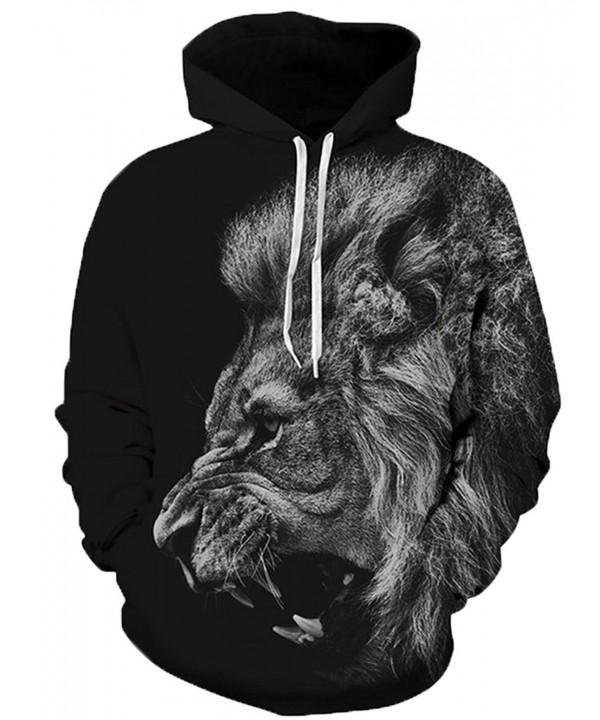 Hakjay Simulation Printed Sweatshirt 091 Lion