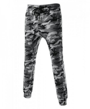 Urbane Drawstring Sports Camouflage Jogger