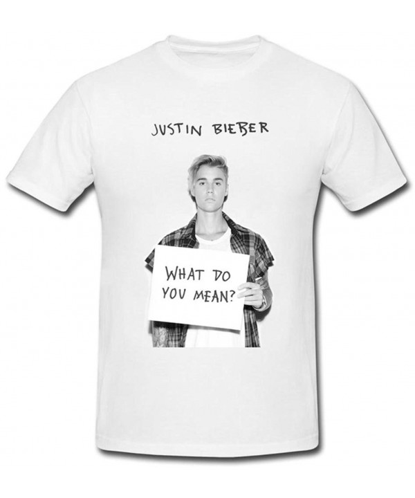 Justin Bieber What Mean T Shirt