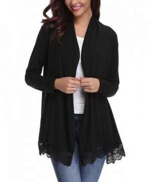 iClosam Womens Spliced Cardigan Sweater