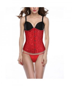 DoraVico Womens Lingerie Bustier Jacquard