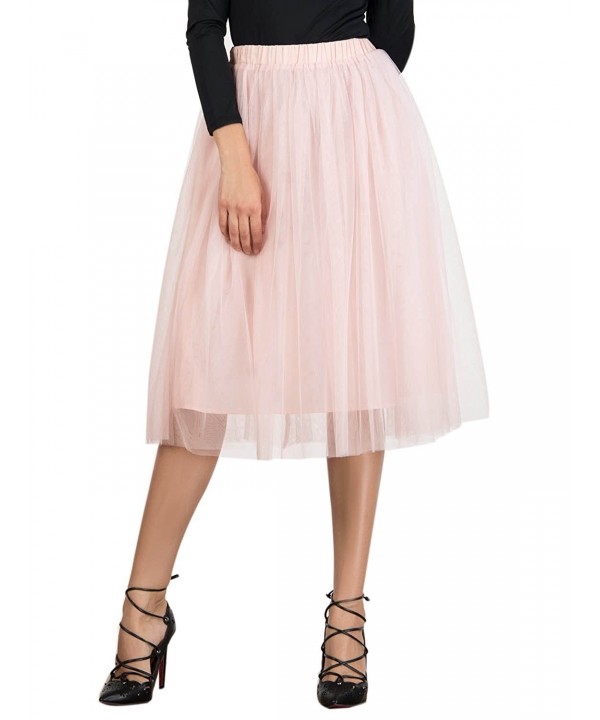 Joeoy Elastic Layered Princess Skirt S