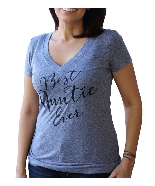 Best Auntie Womens Tri Blend Medium