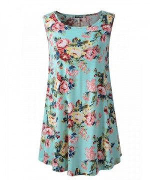 Veranee Womens Sleeveless Summer Floral