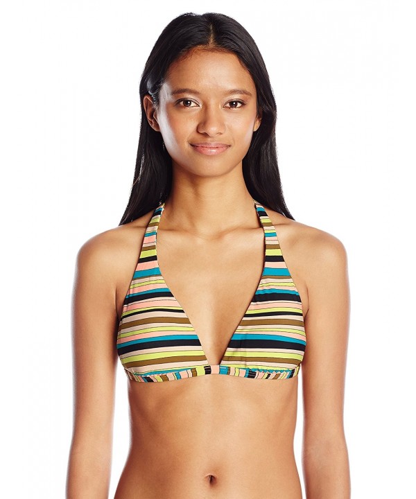 Volcom Womens Halter Bikini Apricot