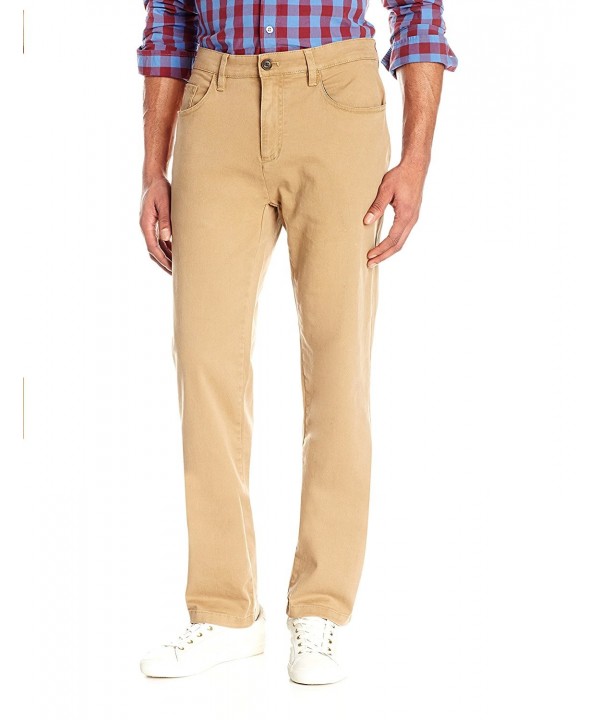 Goodthreads Mens 5 Pocket Chino Khaki