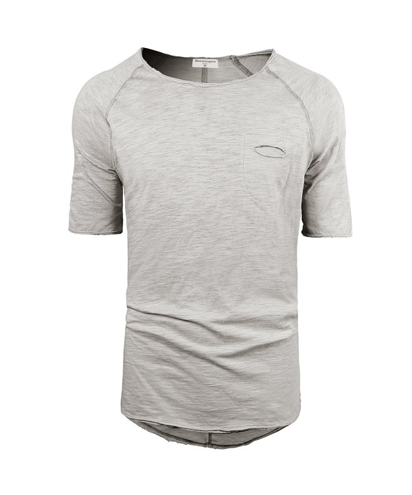 Derminpro Mens Hipster Longline T Shirt