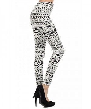 Tribal Geometric Graphic Pattern Leggings