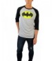 Comics Batman Distressed Sleeve Heather