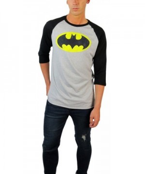 Comics Batman Distressed Sleeve Heather