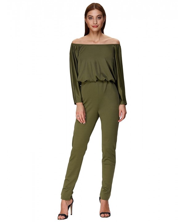 GRACE KARIN Womens Shoulder Jumpsuits