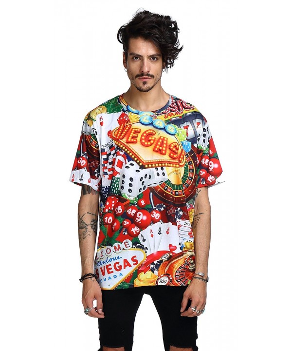 Pizoff Gambling Oversize T Shirt Y1791 01 L