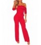 Womens Casual Shoulder Jumpsuits Romper