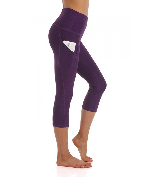 ZEROGSC Womens Yoga Pants YPW112 DeepPurple Large