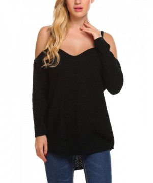 Yitrend Womens Shoulder Sleeve Sweater
