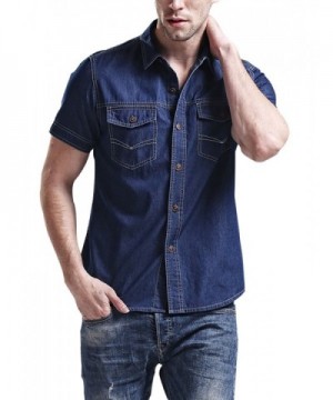 Cheap Real Men's Casual Button-Down Shirts