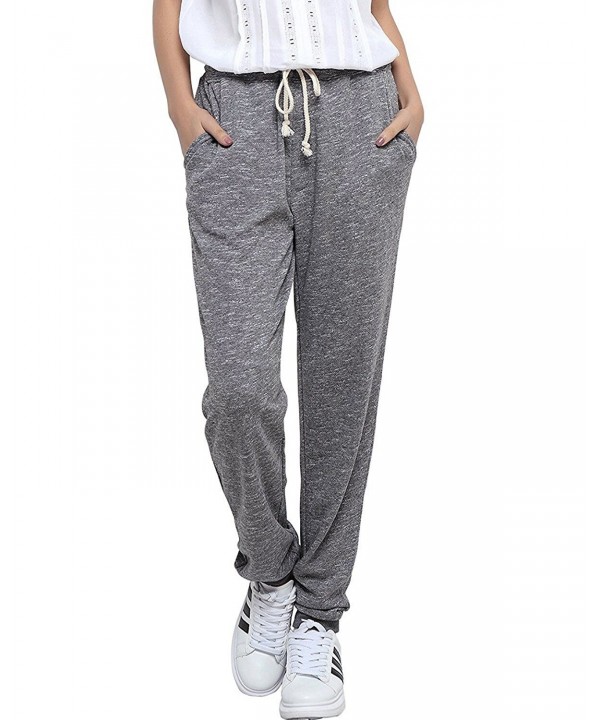 Women's Sweatpants Joggers Pants Drawstring Slim Fit Trousers With ...