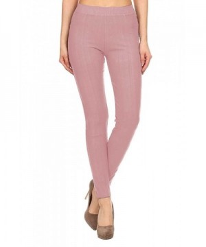 Full Length Cotton Jeggings Mauve