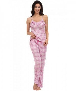 PajamaGram Womens Lightweight Flannel Pajamas
