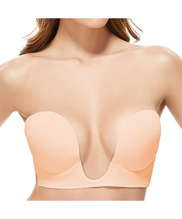 Dadiii Invisible Adhesive Strapless Silicone