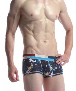 SEOBEAN Trunk Boxer Underwear Multi Navy