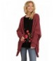 Umgee Womens Cardigan Sweater Marsala