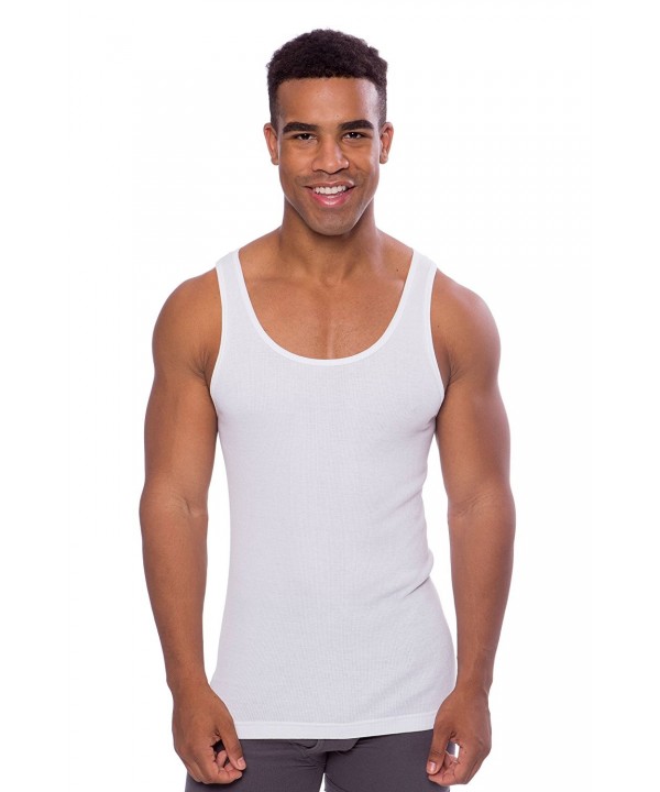 Mens Ribbed Tank Top MB6003 NWH MT