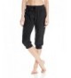 Soybu Womens Julie Capri Black