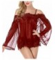 NINGMI Lingerie Babydoll Nightgown Sleepwear