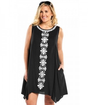 Embroidered Sleeveless Cover up Always Me