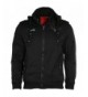 Maximos Sherpa Sahara Hooded Jacket Black Large