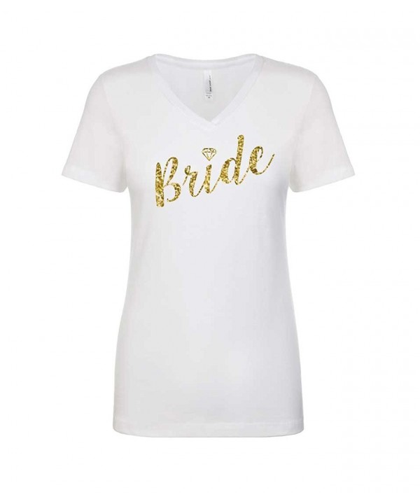 Shirt Womens Sparkly Diamond Wedding