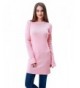 MEEFUR Round Neck Pullover Stretchy Knitwear