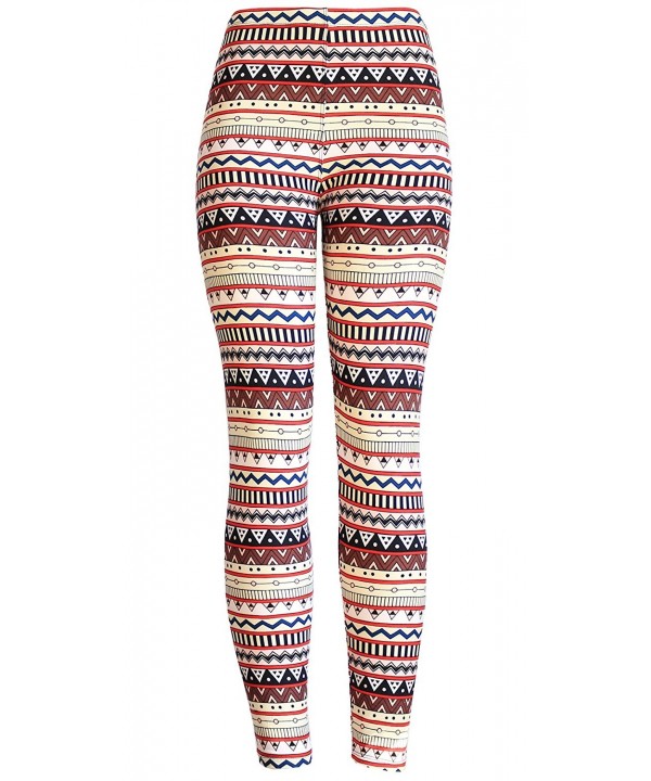 KMystic Printed Brushed Leggings Abstract
