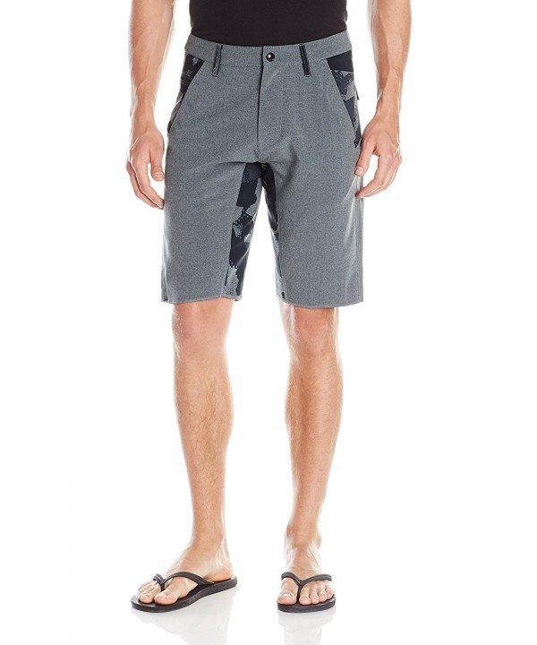 Fox yoked Short Charcoal Heather