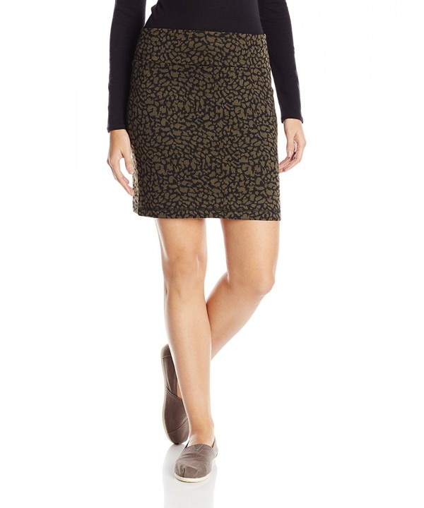 KAVU Womens Mayra Skirt Military