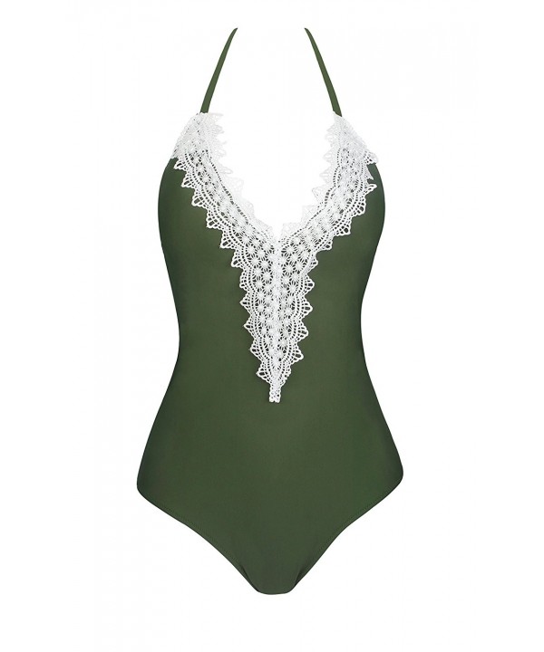 CoolEnding Monokini Swimsuits Backless Swimsuit