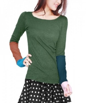 Allegra Women Color Block Sleeve