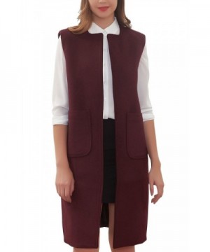 Hanayome Womens Jacket Trench Sleeveless