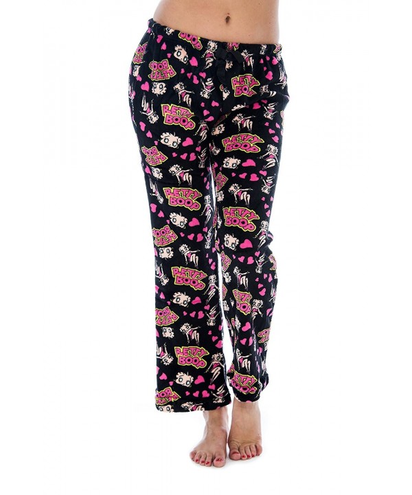Womens Fleece Pajama Lounge Juniors Betty Boop Pants - 3-pk: Bettyboop ...