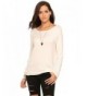 Zeagoo Casual Batwing Backless White S